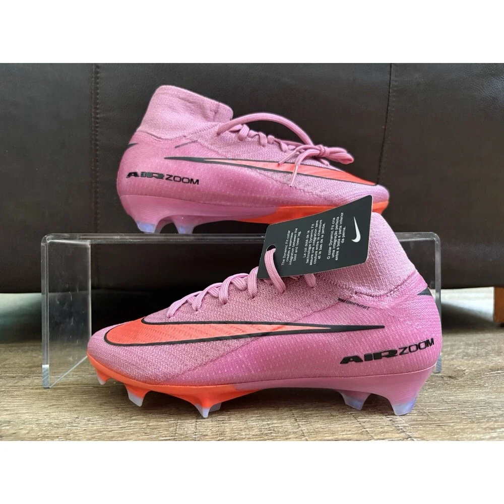 Nike Zoom Mercurial Superfly 10 Elite FG Magic Flamingo Sz 4M/5.5W FQ1454-600